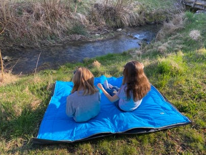 Picknickdecke Decke Outdoordecke Campingdecke Stranddecke Familie Kinder Natur